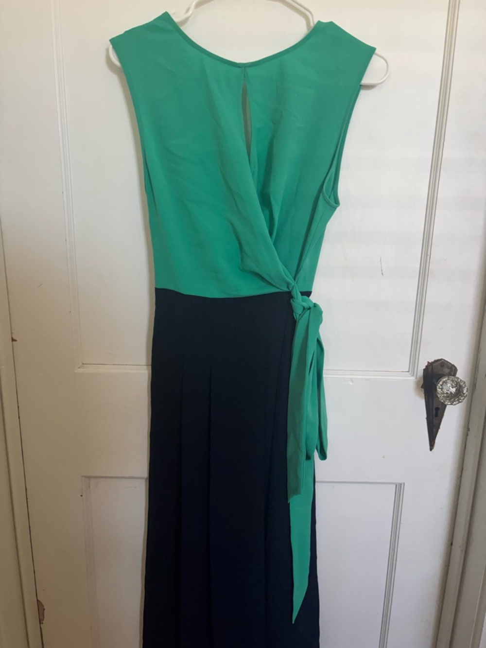 Mare Mare Medium Dress in Teal and Navy